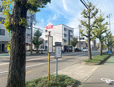 養治館口江戸上町バス停