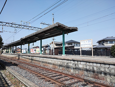 近鉄湯の山線「伊勢松本」駅