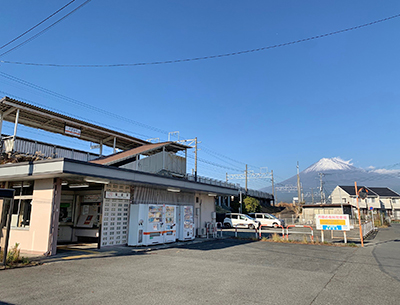 JR身延線「竪堀」駅