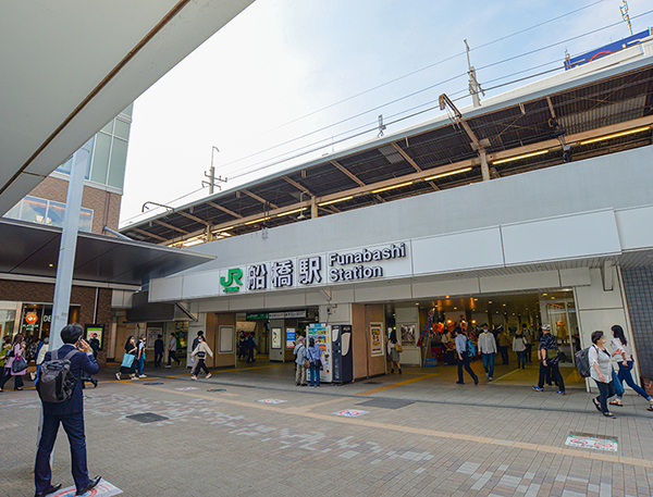 JR総武線「船橋」駅