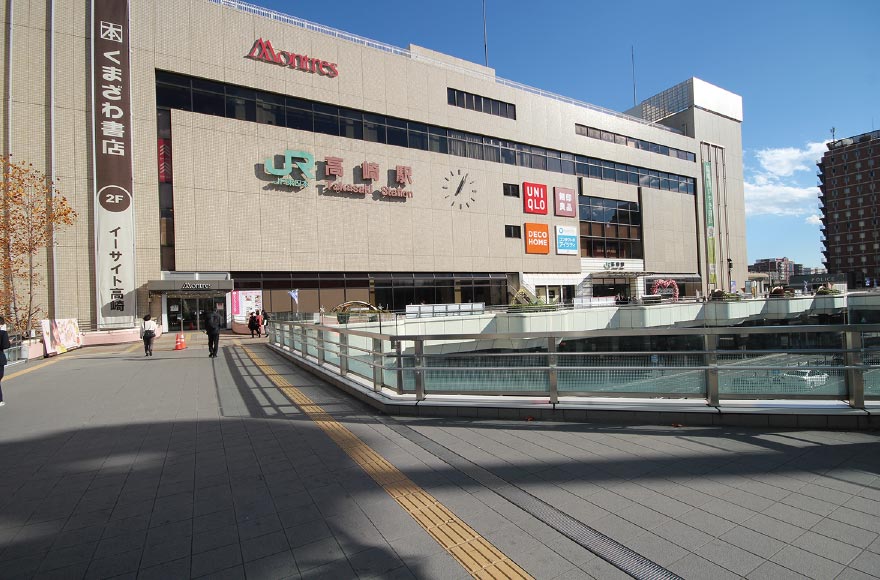 JR上越新幹線・高崎線「高崎」駅