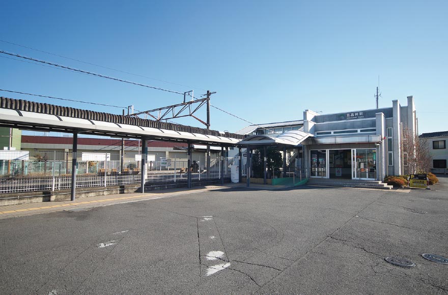 JR信越本線「北高崎」駅