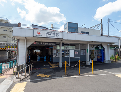 東急池上線「洗足池」駅