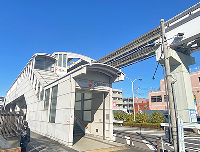 多摩モノレール「万願寺」駅