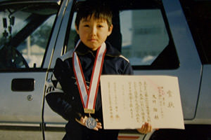 小学生の時から大会に出場