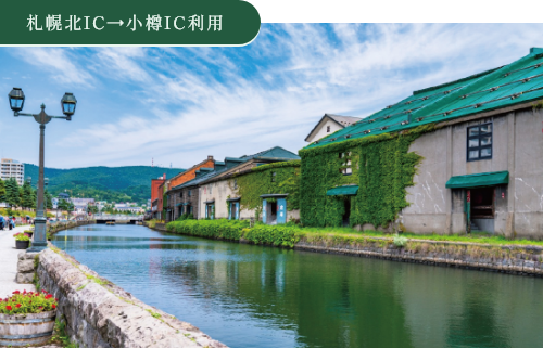 札幌北IC→小樽IC