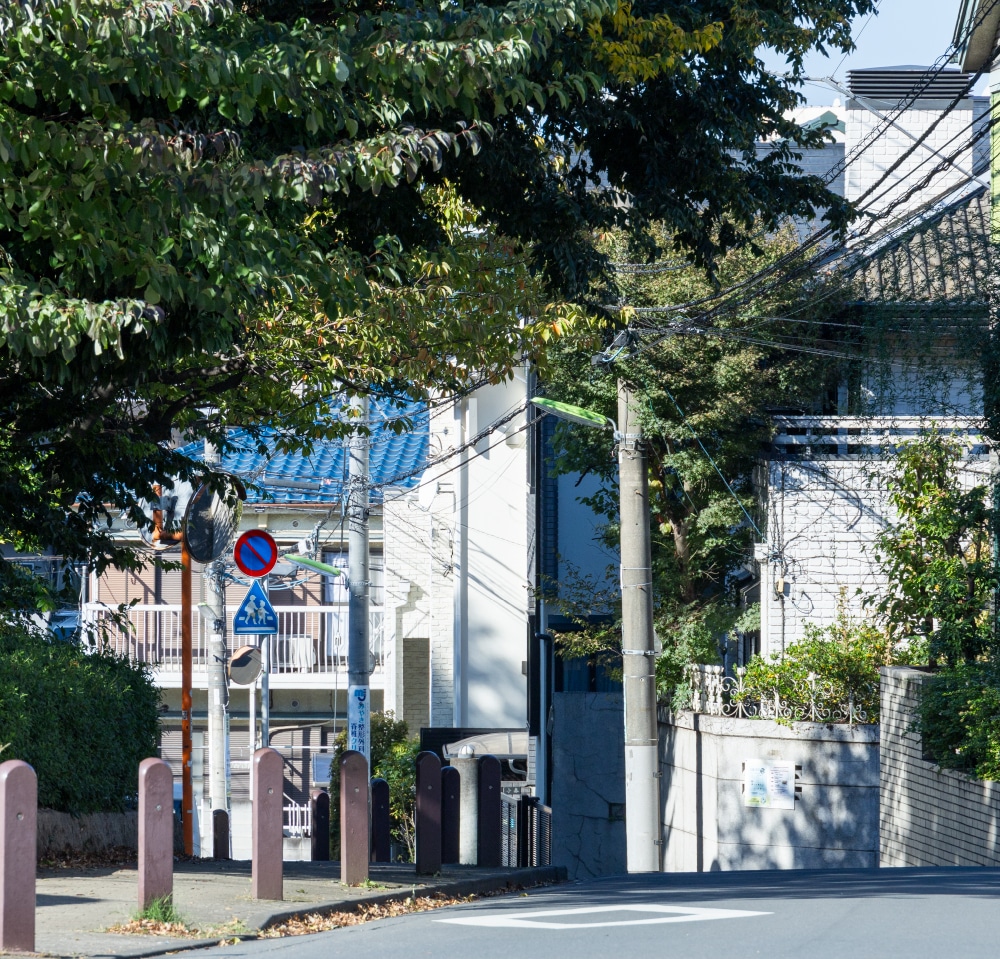 現地周辺の街並み（約1,370ｍ／徒歩18分）