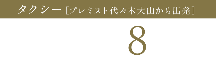 代々木公園まで約8分