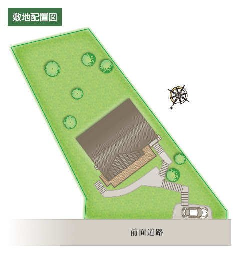 敷地配置図