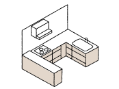 キッチンのレイアウト3