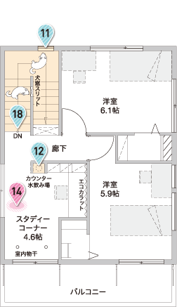 間取り図3F