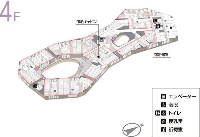 4F フロアマップ