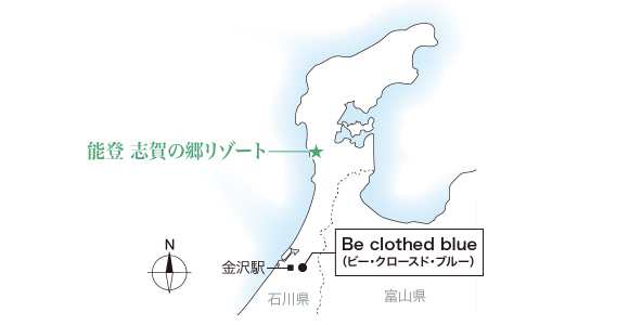 Be clothed blue(ビー・クロースド・ブルー)