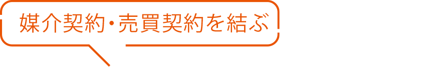 媒介契約・売買契約を結ぶ